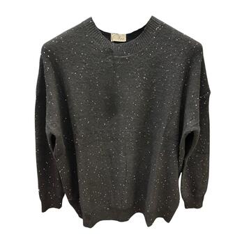 WOMEN'S FLORA SEQUIN SWEATER 73061 - SITE_NAME_SEO