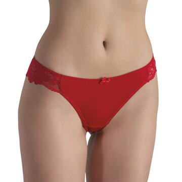 PERIZOMA DONNA IN COTONE ELASTICIZZATO E PIZZO INTIMAMI ID850 - SITE_NAME_SEO