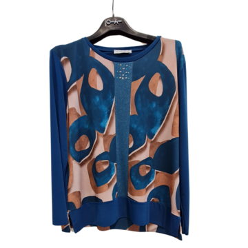 MAGLIA OVER DA DONNA A MANICHE LUNGHE MA1522 CHIARA AUTIERI - SITE_NAME_SEO