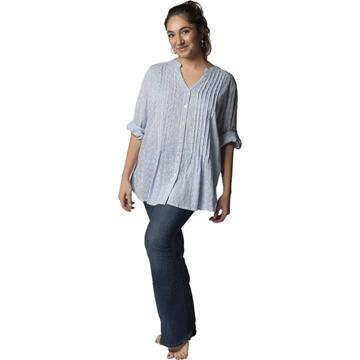 CAMICIA DONNA IN COTONE SANGALLO MARILA MELANIA - SITE_NAME_SEO