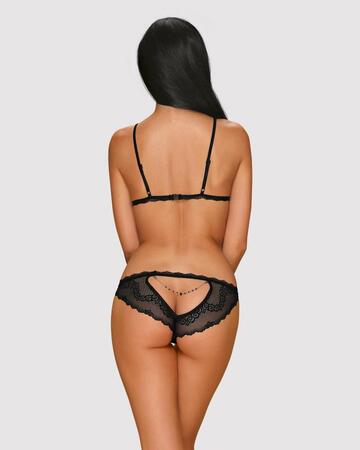 Sexy open lace thong Obsessive Letica Crotchless Thong - underwear - WOMEN  UNDERWEAR