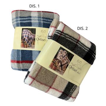 PLAID FANTASIA SCOZZESE ORTISEI 130 X 160 - SITE_NAME_SEO