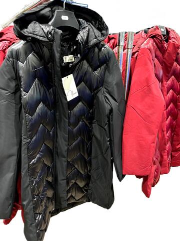 WOMEN'S DOWN JACKET WITH HOOD FLORA ESSENTIAL 23032 - SITE_NAME_SEO