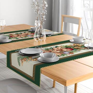 RUNNER NATALE VINGI GREEN (45X140) - SITE_NAME_SEO