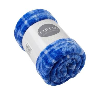 PLAID IN PILE EASY HOME TARTAN 130 X 160 - SITE_NAME_SEO