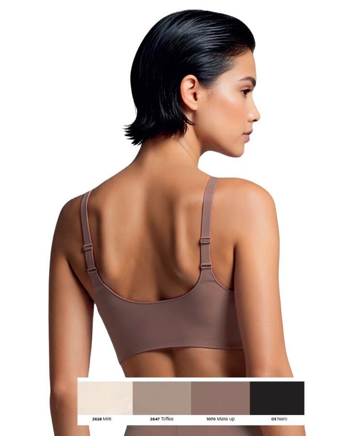 Brassiere imbottita senza ferretto in micro Lormar Touch Bra Lormar