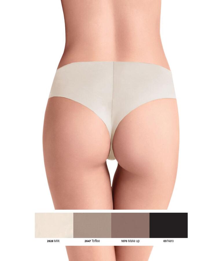 Brasiliana donna midi in micro senza cuciture Lormar Touch Pure Lormar
