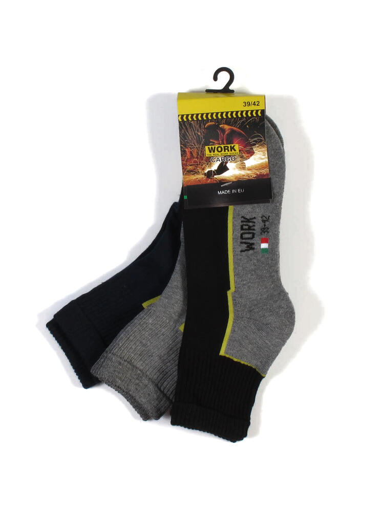 Lucky Socks Calzini Uomo In Cotone - Confezione Da 3 Paia (Blu, Beige, Rosa) - Traspiranti E Resistenti