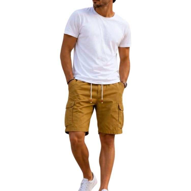BERMUDA UOMO IN COTONE EFFETTO LINO BE MISTIC 10587 Be Mistic