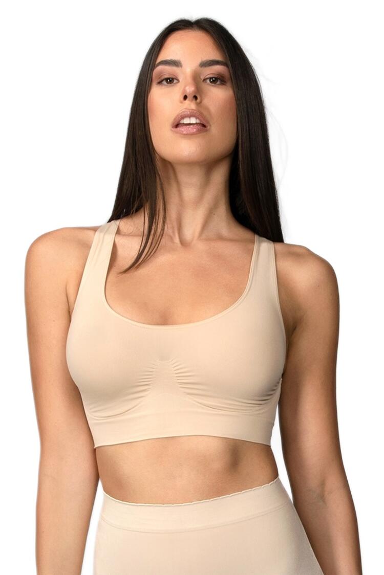 Yvette Reggiseno Sportivo Stampato Con Chiusura Frontale - Alta Supporto, Imbottitura Fissa, Racerback, Per Corsa E Palestra, Donna