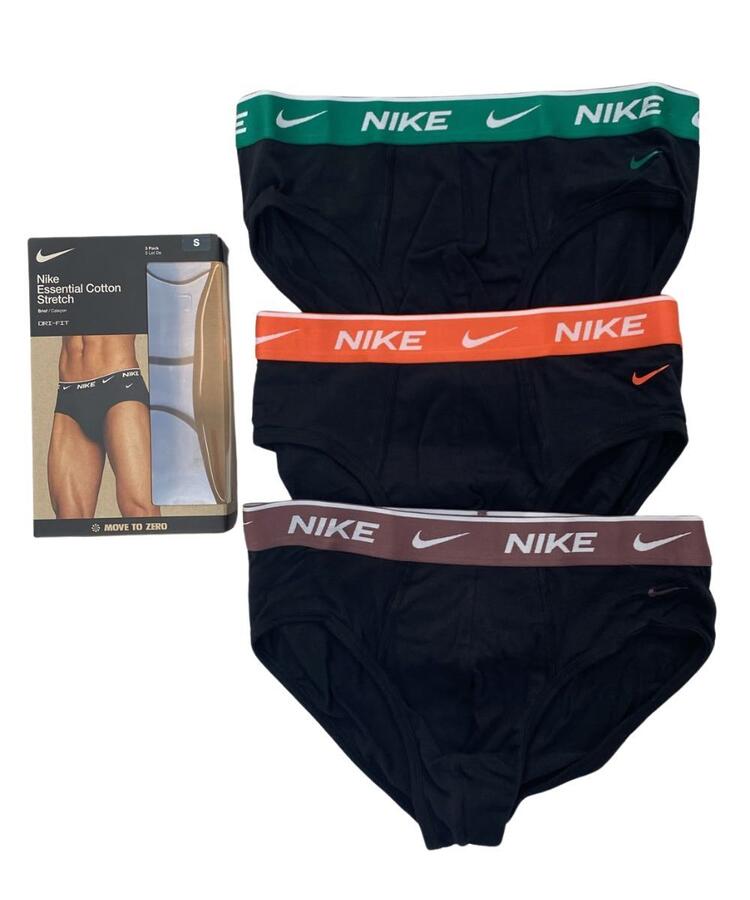 Slip uomo in cotone elasticizzato Nike NQ00KE-1283 TRI-PACK NIKE