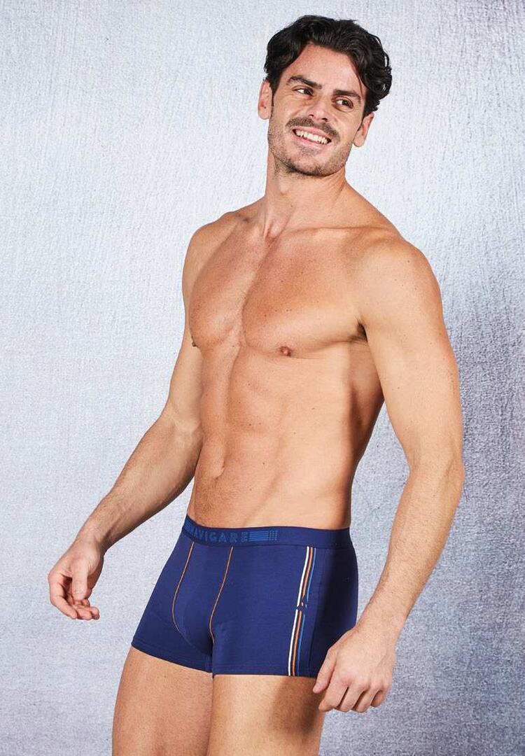 Boxer uomo moda in cotone elasticizzato Navigare 21300Z Navigare