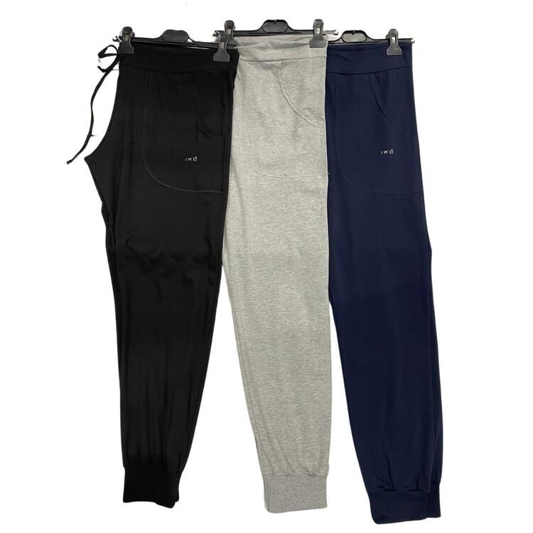 PANTALONE DONNA OVER POLSINO CON TASCHE IKÓ1311 Ikò