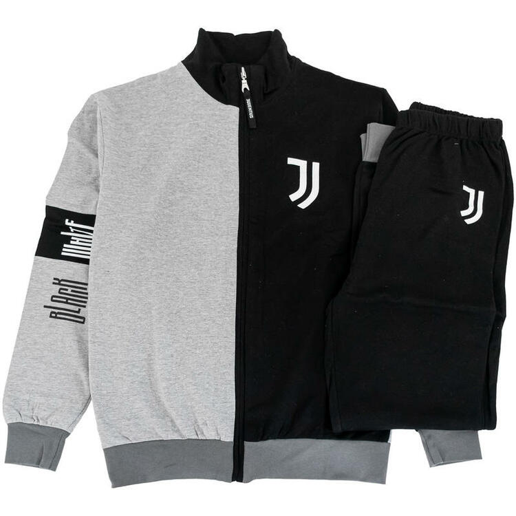 Tuta homewear uomo in cotone felpato Juventus B2JU14118 JUVENTUS