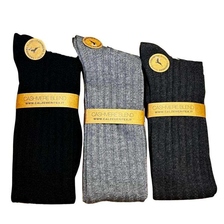 CALZINO LUNGO UOMO CASHMERE MERITEX 1510 (1 PAIO) Meritex