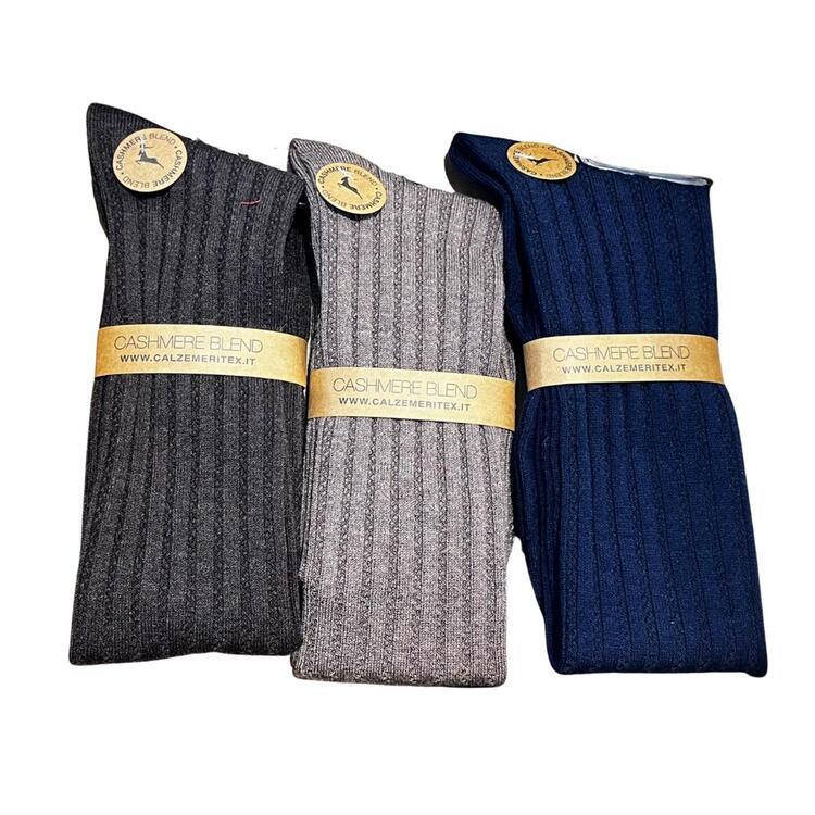 CALZINO LUNGO UOMO CASHMERE MERITEX 1510 (1 PAIO) Meritex