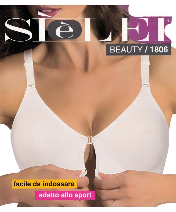 Reggiseno aperto davanti in microfibra SieLei Beauty 1806 Sièlei