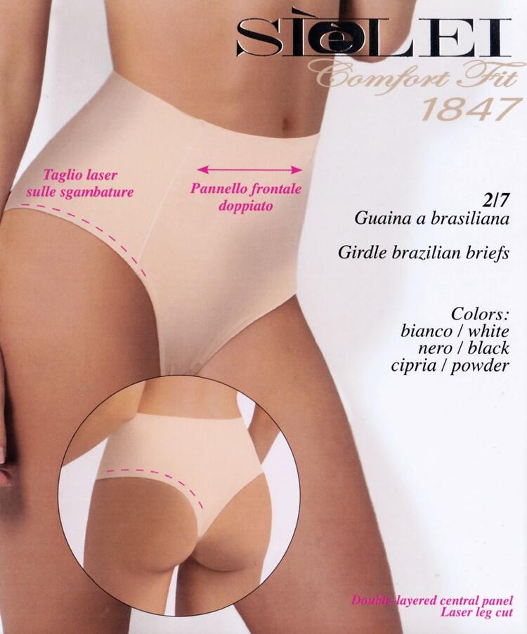 Coulotte a brasiliana taglio laser SieLei Comfort Fit art. 1847 Sièlei