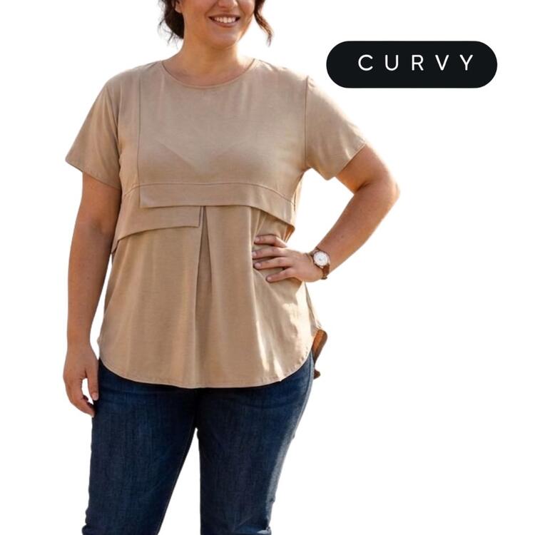 MAGLIA OVER DONNA MEZZA MANICA FLORA CURVY 1861 FLORA