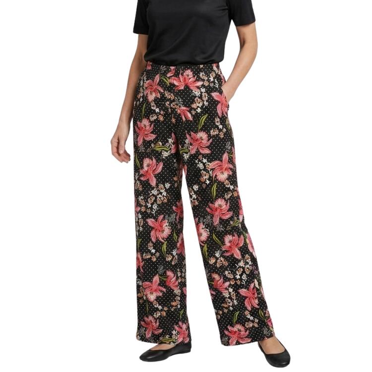 PANTALONE DONNA A PALAZZO FANTASIA TOP2 F14 TOP2