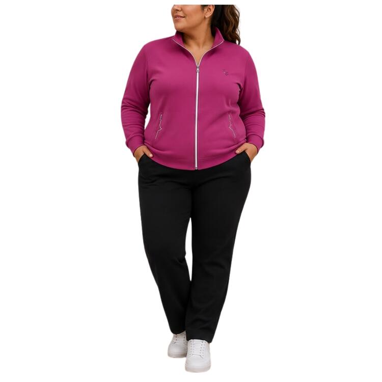 TUTA OVER DONNA IN COTONE FF 28-010 FEDERICA 3XL-4XL Federica