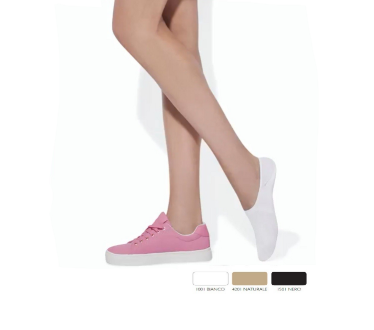 Pariscarpa invisibile in cotone F115183 Filodoro Filodoro