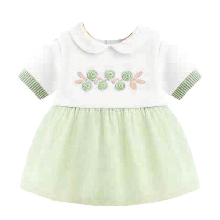 Baby dress with tulle skirt by Nazarene Gabrielli 2042 Nazareno Gabrielli