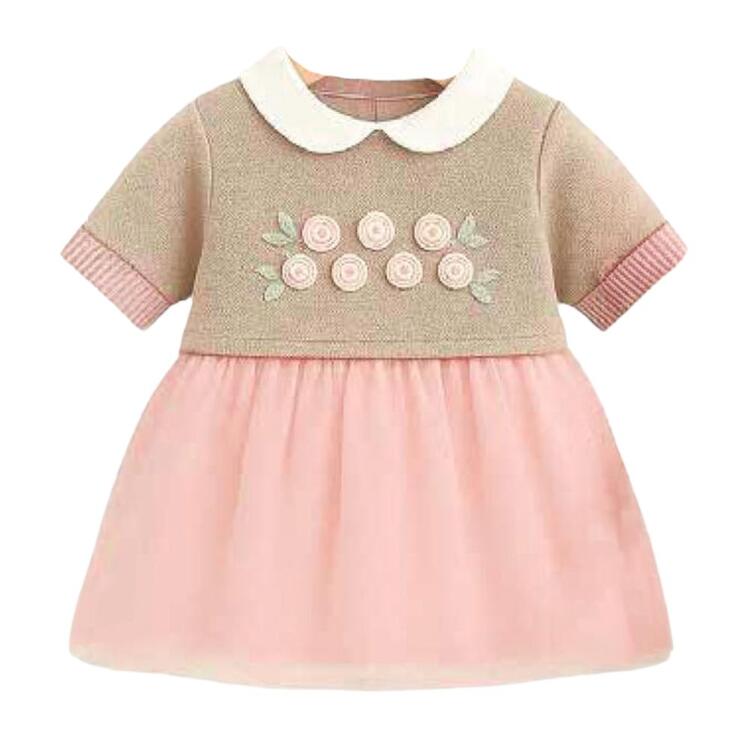 Baby dress with tulle skirt by Nazarene Gabrielli 2042 Nazareno Gabrielli