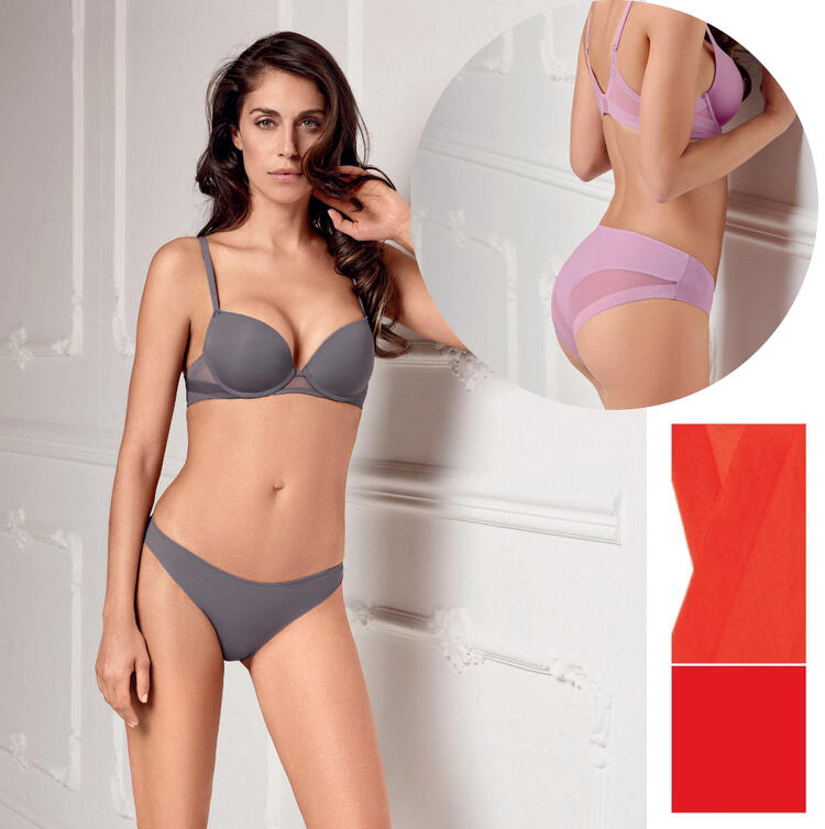 Coordinato con push up soft e slip Lormar Extra Ordinary EXT052072 Lormar