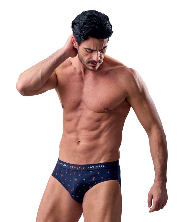 Slip uomo in cotone elasticizzato Navigare 215445 Navigare