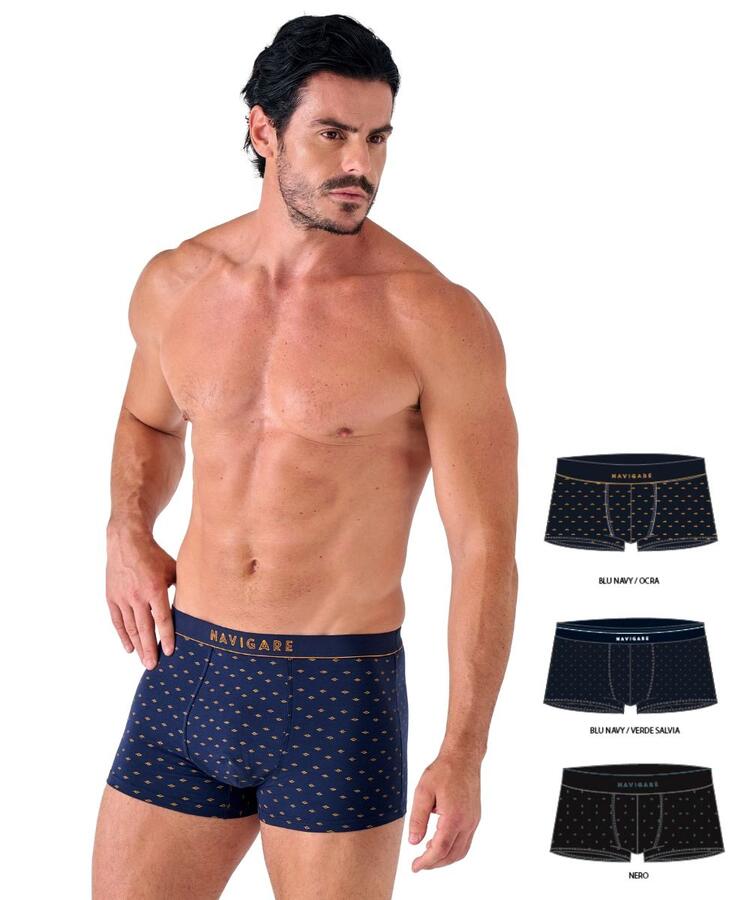 Boxer uomo in cotone elasticizzato Navigare 21580 Navigare