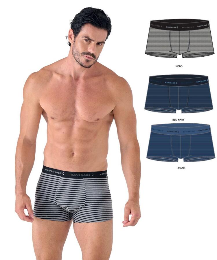 Boxer uomo in cotone elasticizzato Navigare 21600 Navigare