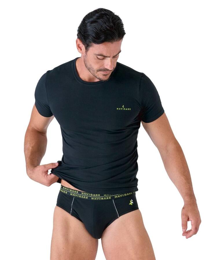 Completo uomo con t-shirt e slip Navigare 21631 Navigare