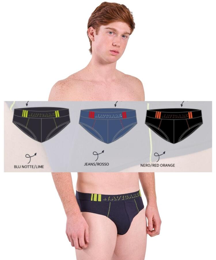 Slip da ragazzo in cotone elasticizzato Navigare 21645J Navigare
