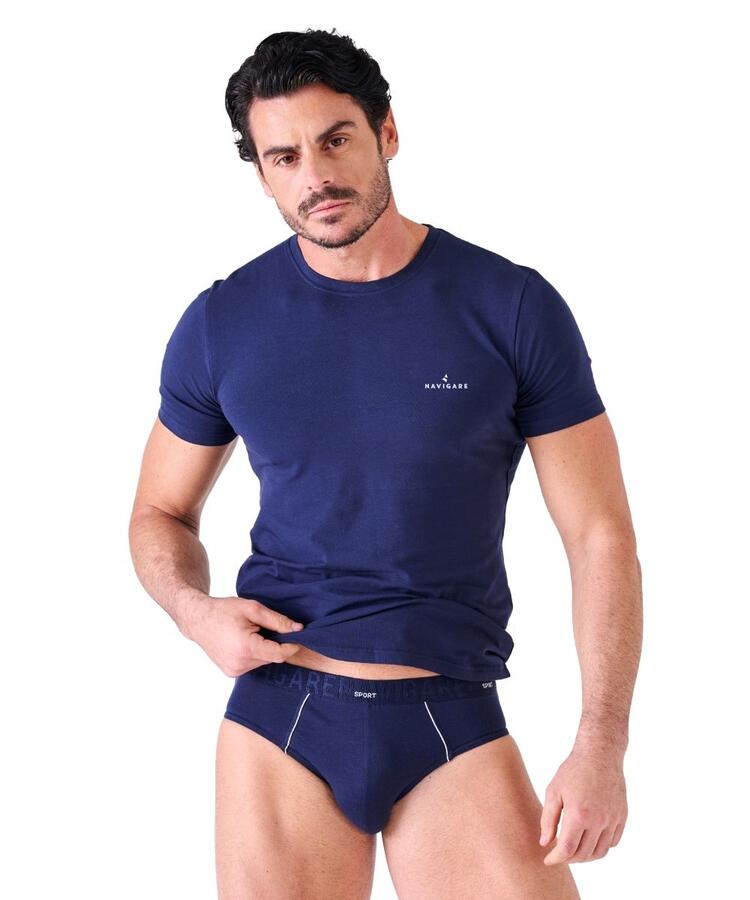 Completo uomo con t-shirt e slip Navigare 31685 Navigare