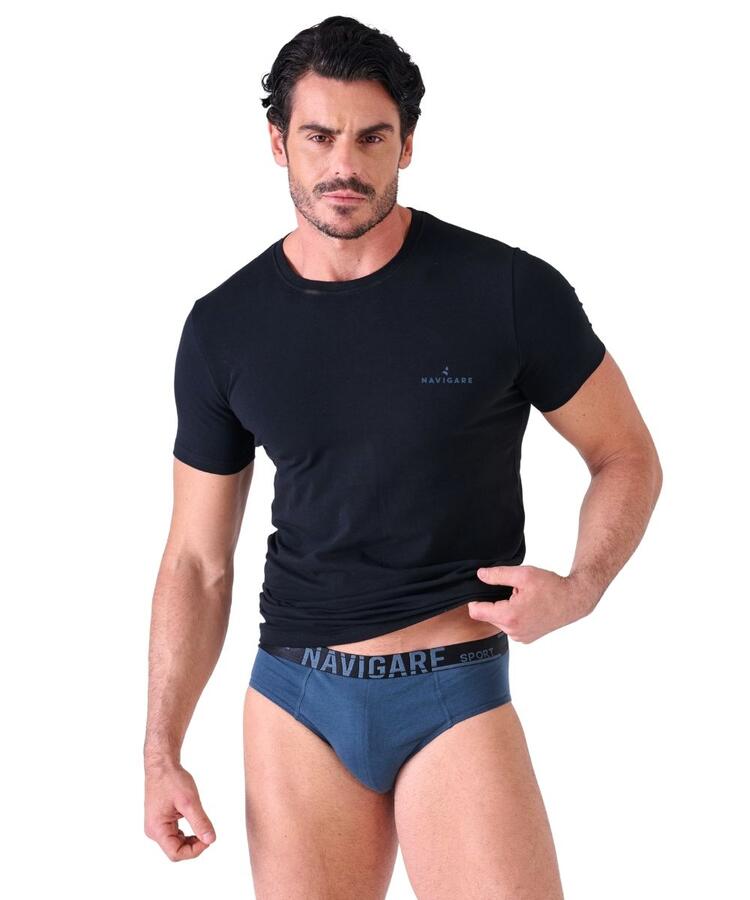 Completo uomo con t-shirt e slip Navigare 31687 Navigare