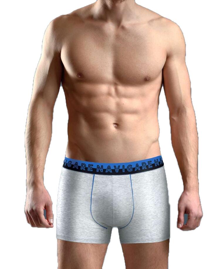 Men's boxer shorts in stretch cotton Navigare 2216Z Navigare