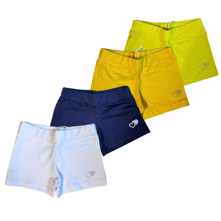 PANTALONCINO SHORT BASICO BAMBINA BRIKO' 22W399 Brikò