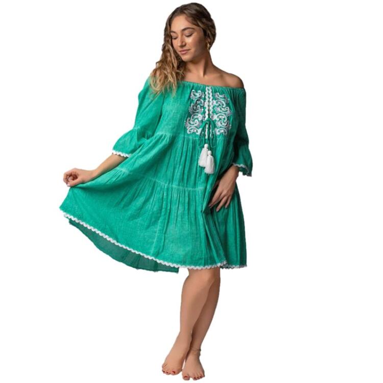 ABITO DONNA CORTO MANICA 3/4 MARILA 23414 MARILA