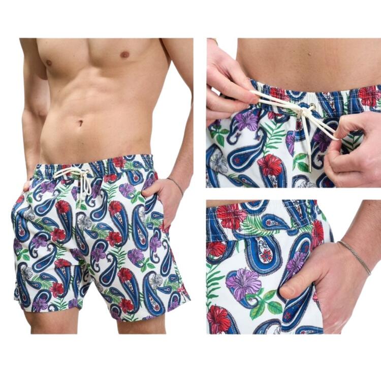 BE MISTIC 24235 CASHMIRE PATTERN SWIM SHORTS Be Mistic