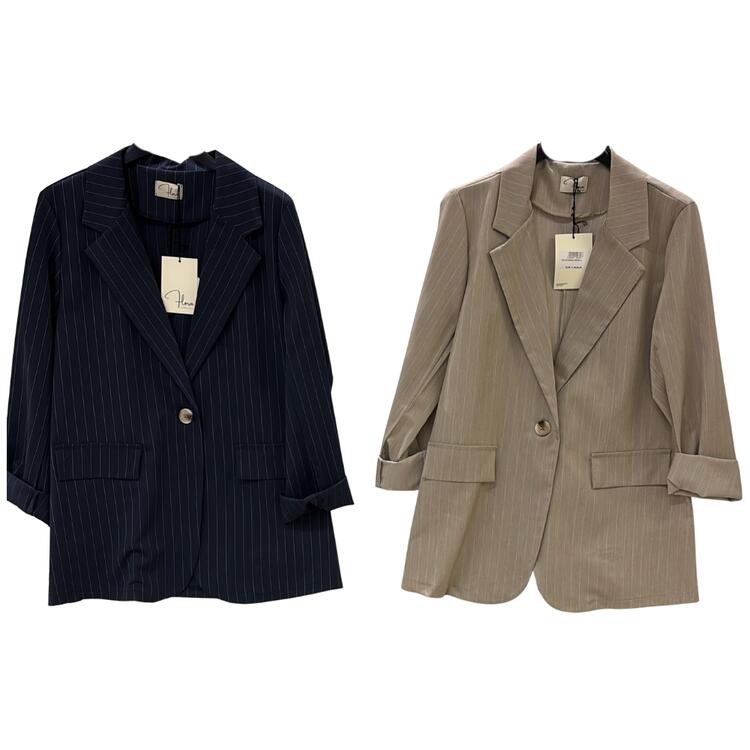 FLORA 248176 CHAQUETA DE RAYAS DIPLOMÁTICAS PARA MUJER FLORA