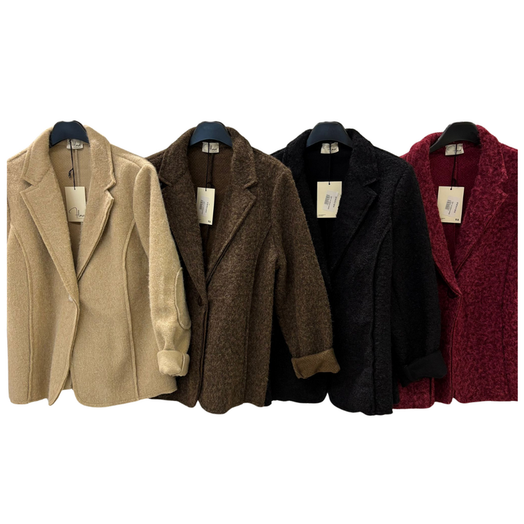 GIACCA DONNA LANA COTTA FLORA 258928 FLORA