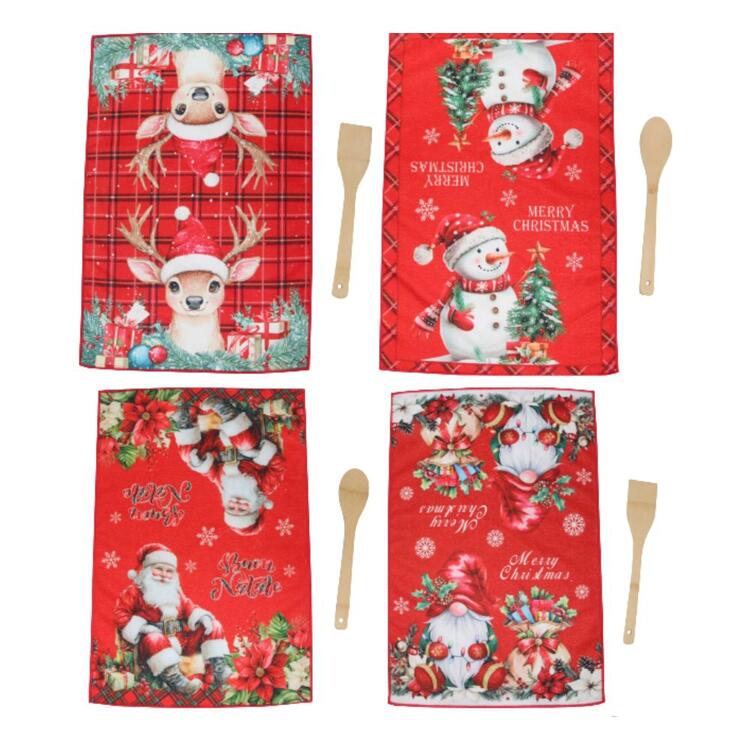 26003 SET 2 PZ STROFINACCI + DECORAZIONE Preziosa