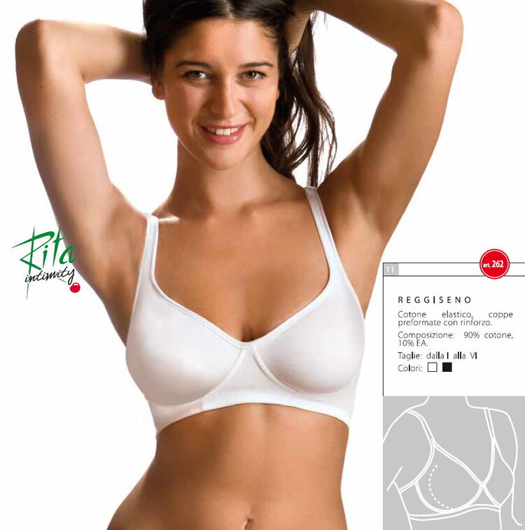 Rita Intimity 262 stretch cotton bra Rita