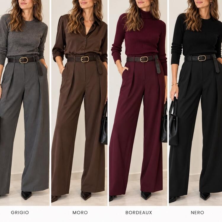 Pantalone donna a palazzo Flora 26396 FLORA