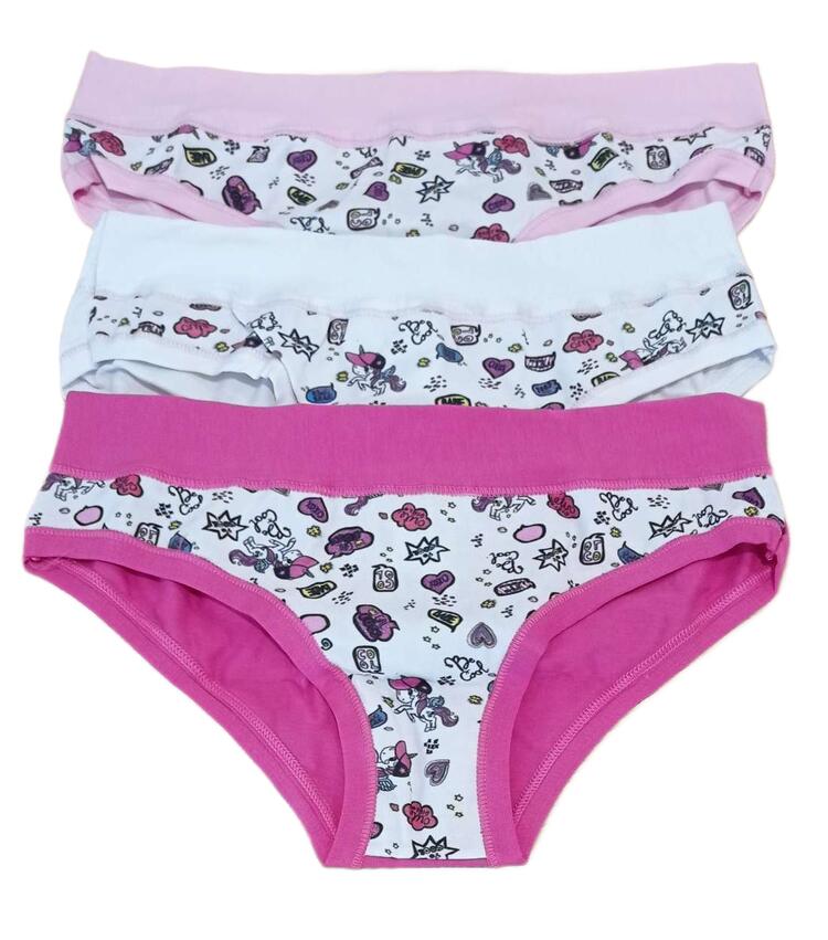 Emy B2823J girl's elastic cotton briefs LovelyGirl