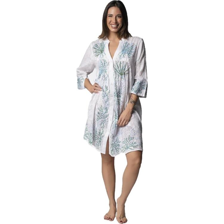 WOMEN'S JACQUARD COTTON DRESS MARILA 2871 MARILA