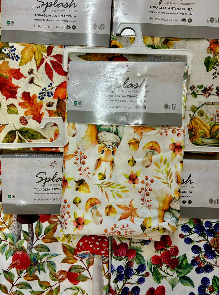 SPLASH LOVELY HOME STAIN RESISTANT TABLECLOTH 140x230 cm LOVELY HOME