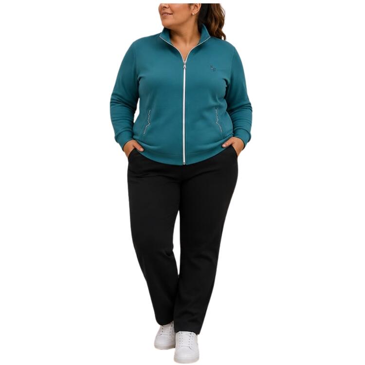 TUTA OVER DONNA IN COTONE FF 28-010 FEDERICA 3XL-4XL Federica