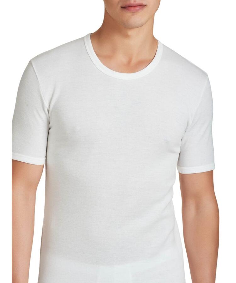 T-shirt uomo in lana merinos e cotone Ragno Sintonia MM 65457 RAGNO